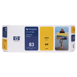 HP Tintenpatrone UV gelb Nr.83 C4943A  