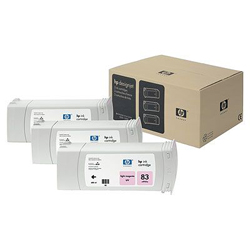 HP 3-Tinten-Multipacks UV magenta hell Nr.83 C5077A  