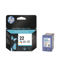 HP Tintenpatrone Nr. 22 C9352AE 3-farbig 