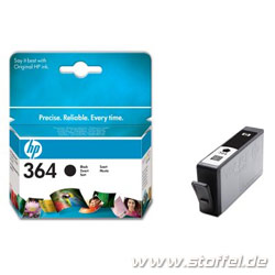 HP Tintenpatrone CB316EE schwarz Nr.364 Vivera 