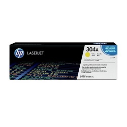 HP Toner CC532A Gelb 