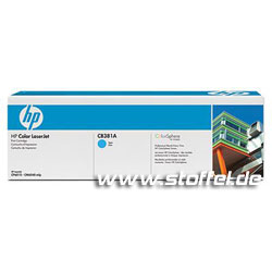 HP ColorSphere Toner cyan CB381A 