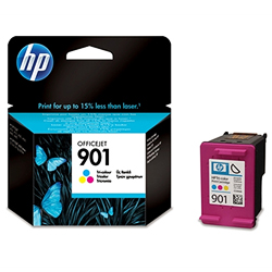 HP Tintenpatrone 3-farbig Nr.901 CC656AE Vivera 