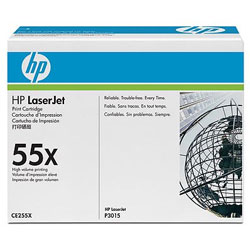 HP Toner CE255X Schwarz 