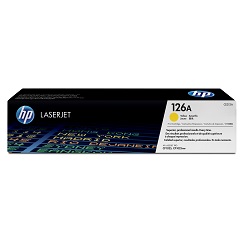 HP Toner CE312A Gelb 