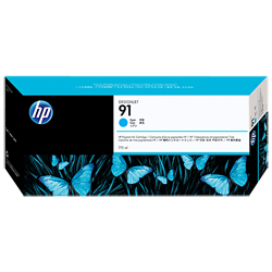 HP Tintenpatrone cyan Nr.91 C9467A Vivera 