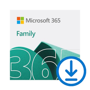 Microsoft Office 365 Family, 1 Jahr, ESD (deutsch, PC/Mac) 