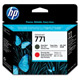 HP Druckkopf schwarz matt/chromatisches Rot Nr. 771 CE017A 